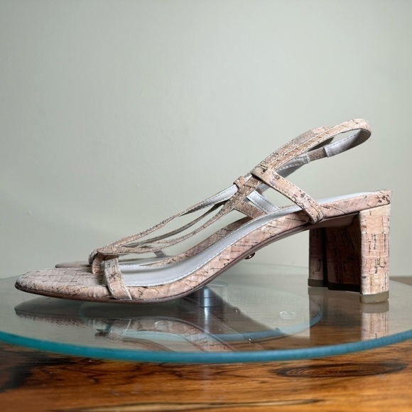 Pelle Moda Francis Low Heeled Thong Toe Sandal - natural - size 6 - Picture 5 of 15